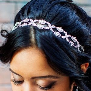Swarovski crystal wedding diadem (headband) 💎